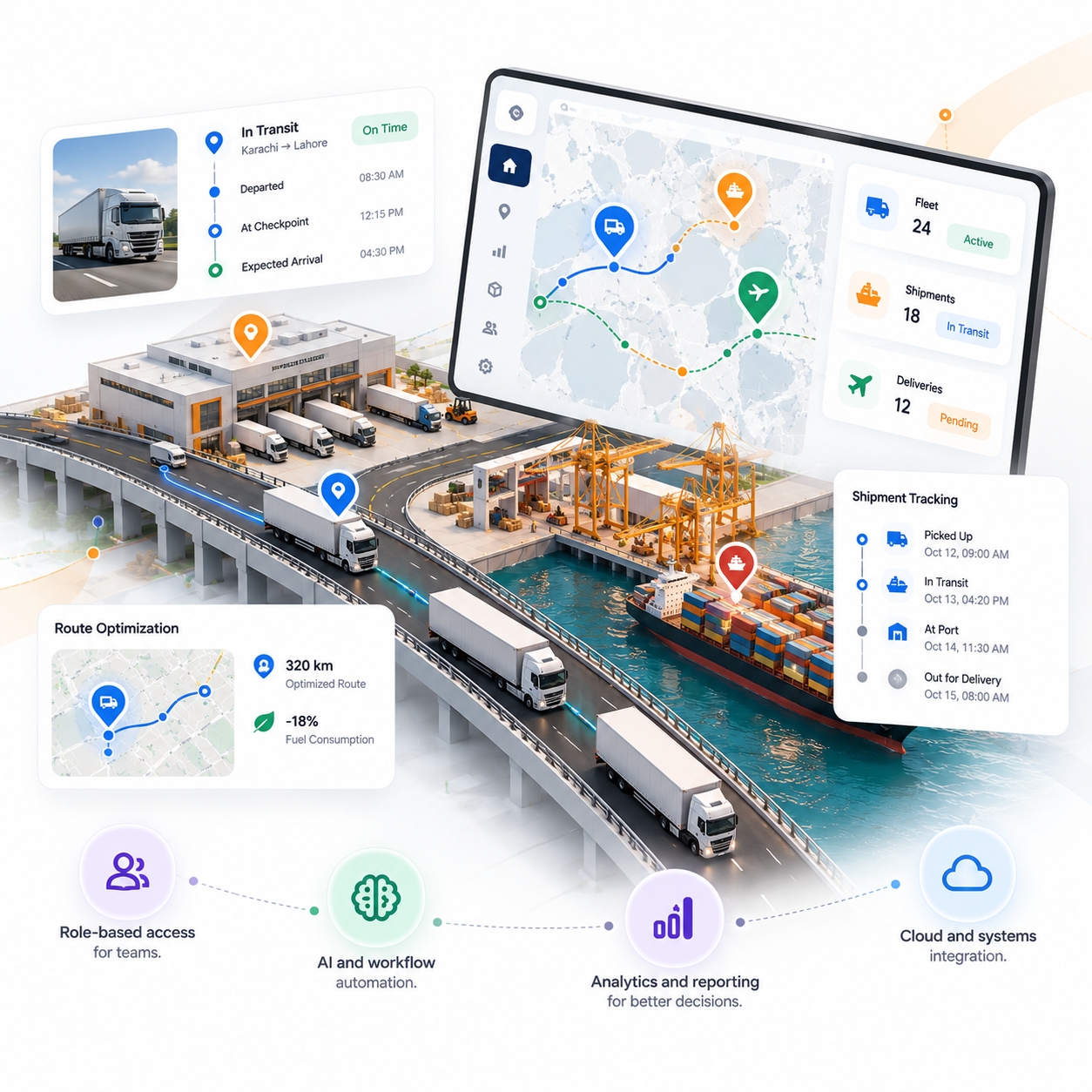 Logistics & Supply Chain — Industry landscape